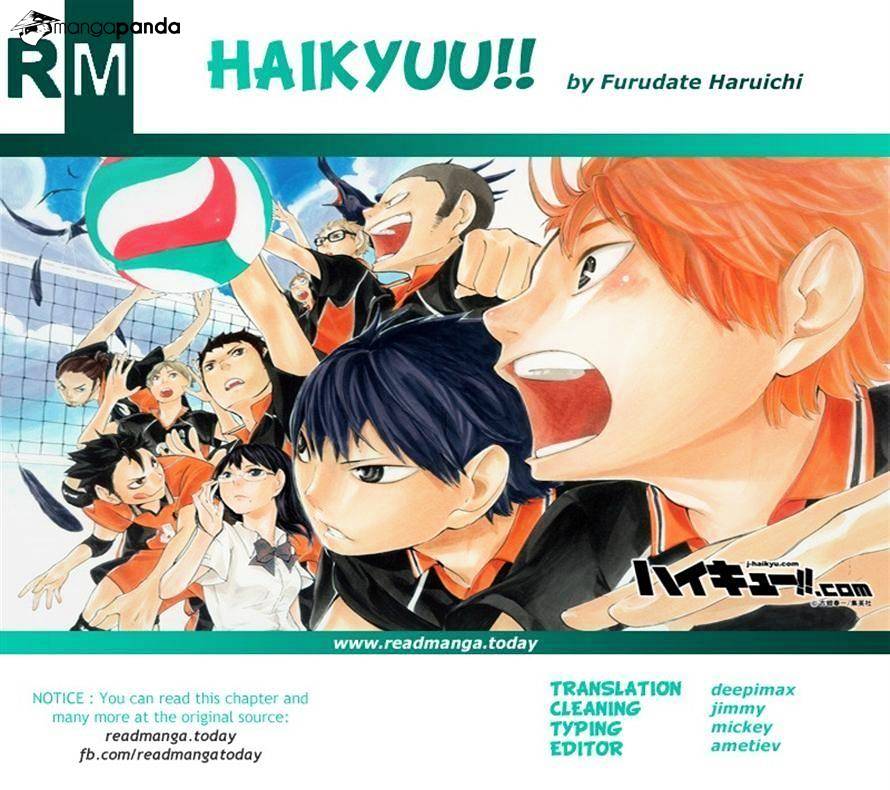 Read Haikyuu!! EN Manga Online