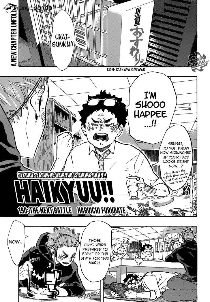 Read Haikyuu!! EN Manga Online