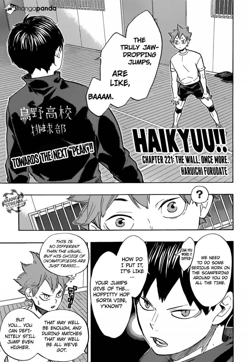 Read Haikyuu!! EN Manga Online