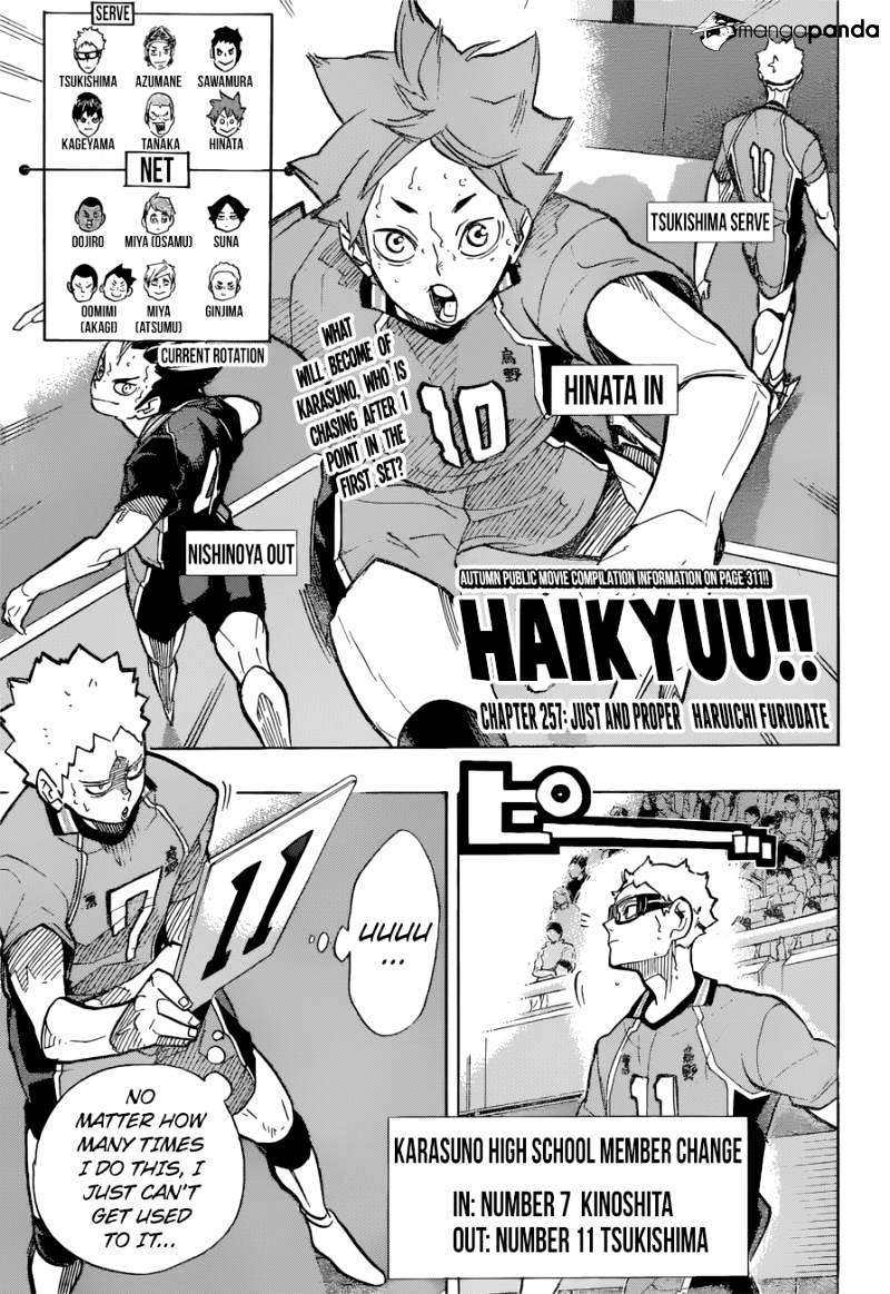 Read Haikyuu!! EN Manga Online