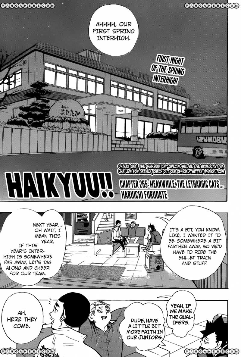 Read Haikyuu!! EN Manga Online