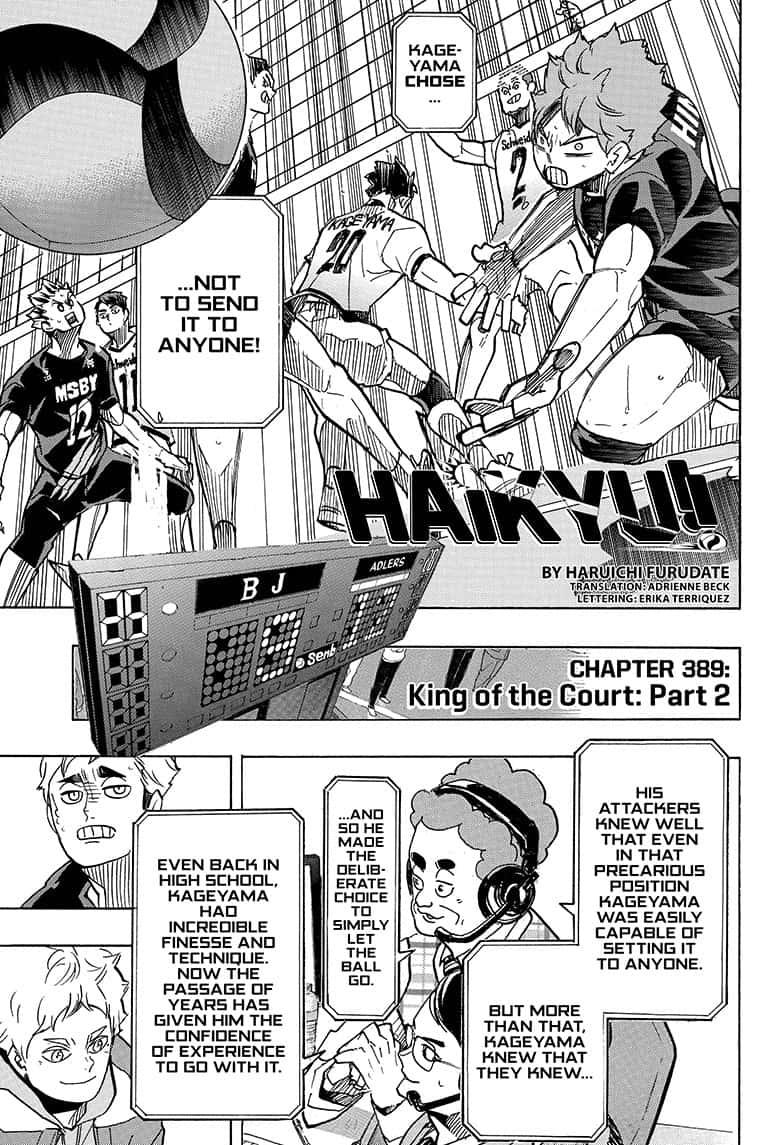 Read Haikyuu!! EN Manga Online