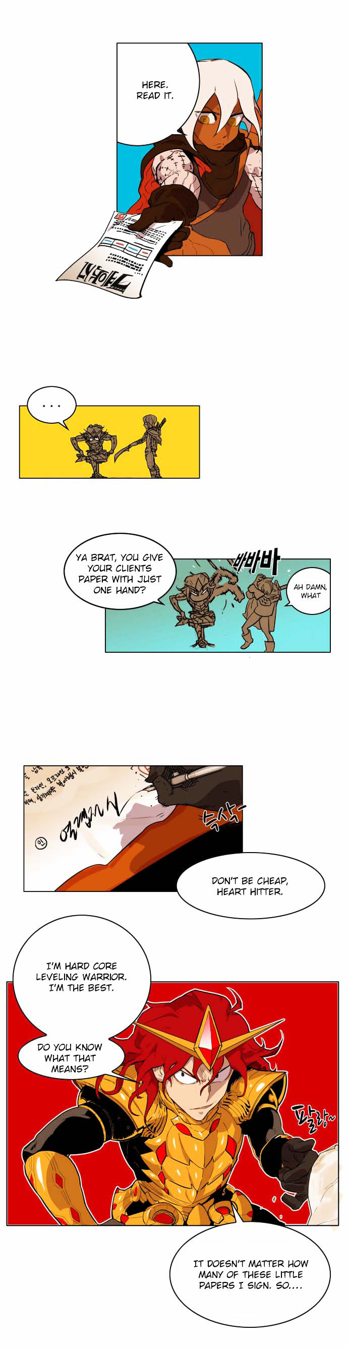 Read Hardcore Leveling Warrior EN Manga Online