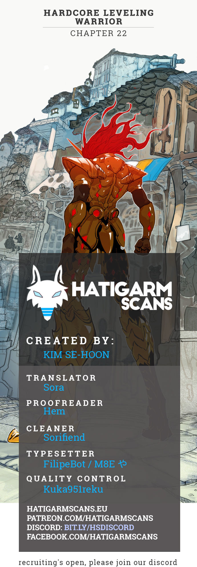 Read Hardcore Leveling Warrior EN Manga Online