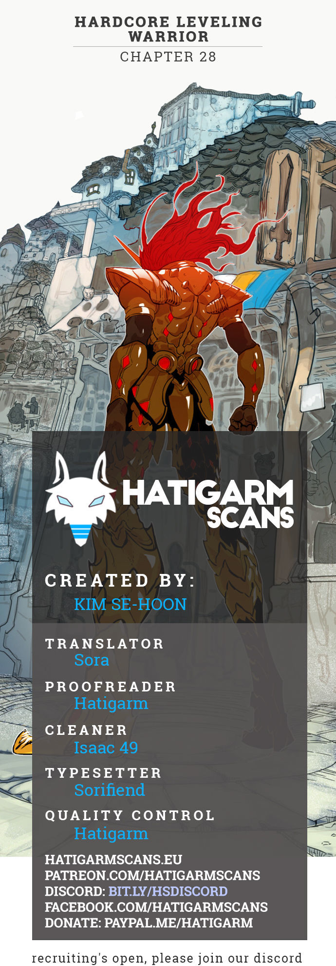 Read Hardcore Leveling Warrior EN Manga Online