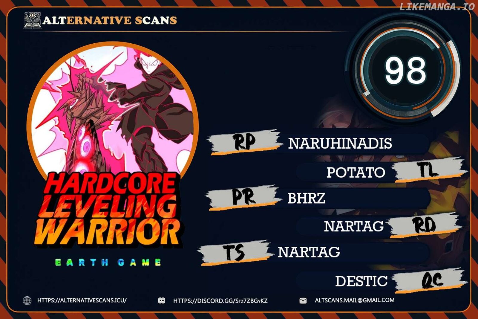 Read Hardcore Leveling Warrior EN Manga Online