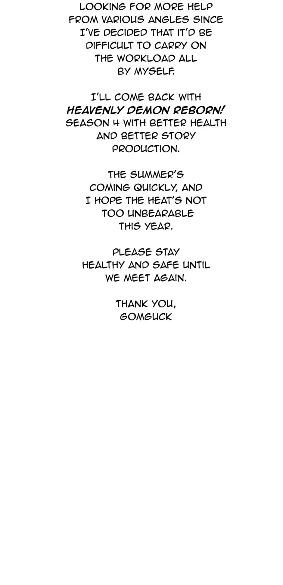 Read Heavenly Demon Reborn! EN Manga Online