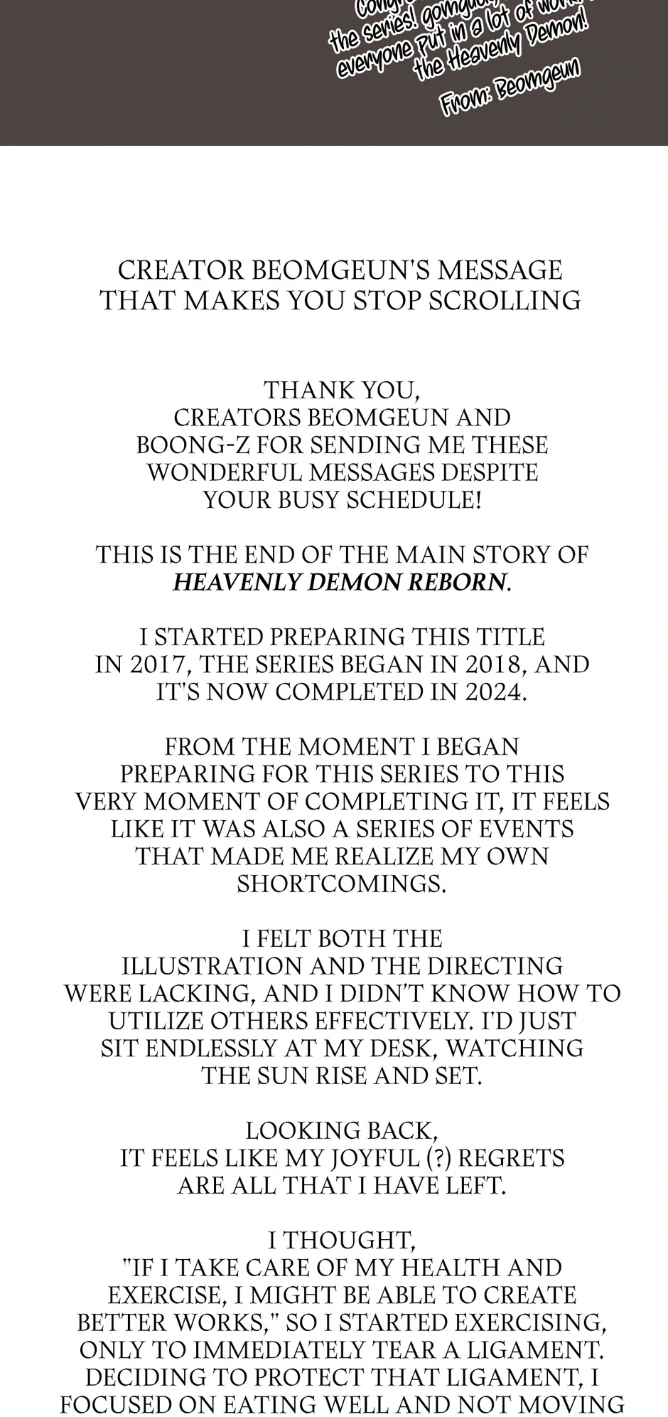 Read Heavenly Demon Reborn! EN Manga Online