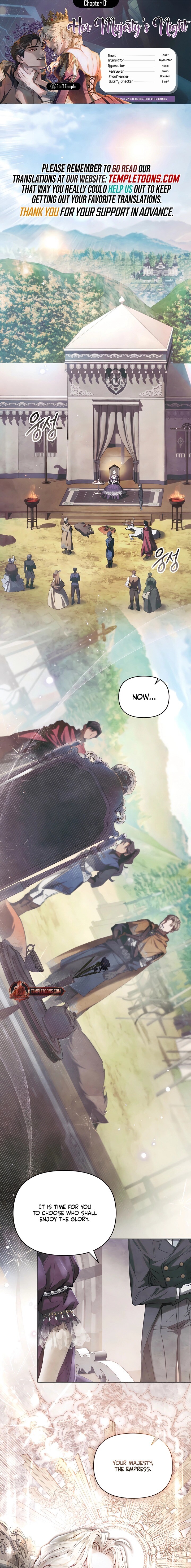 Read Her Majesty's Night EN Manga Online
