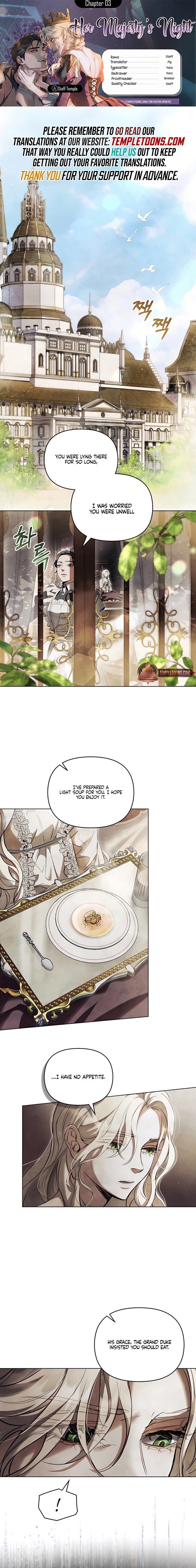 Read Her Majesty's Night EN Manga Online