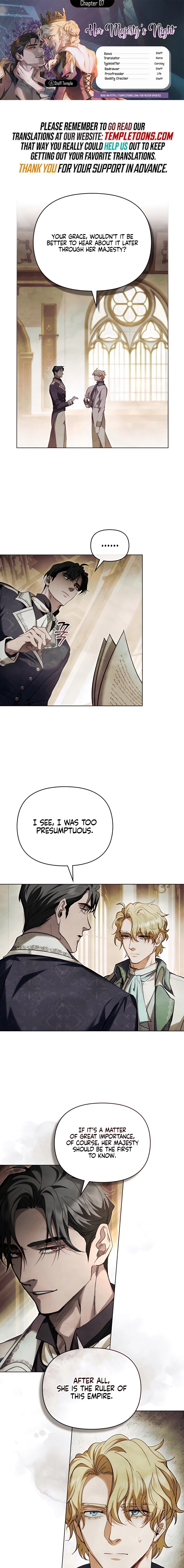 Read Her Majesty's Night EN Manga Online