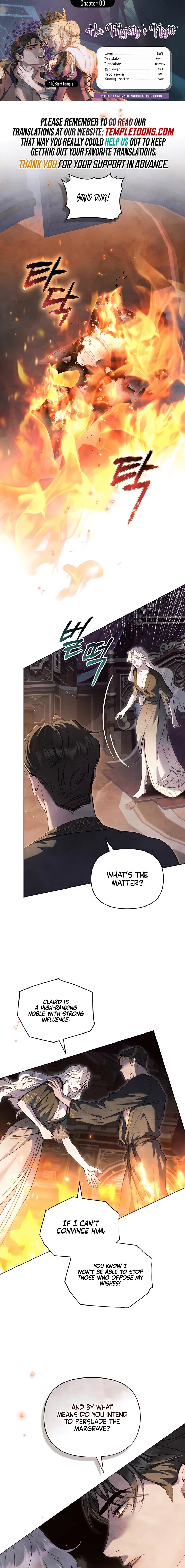 Read Her Majesty's Night EN Manga Online
