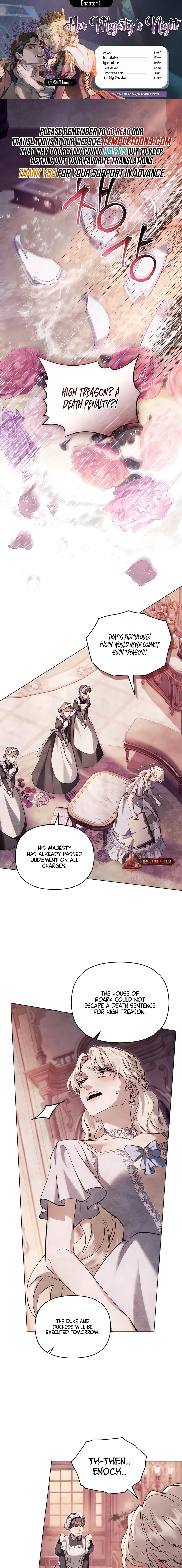 Read Her Majesty's Night EN Manga Online