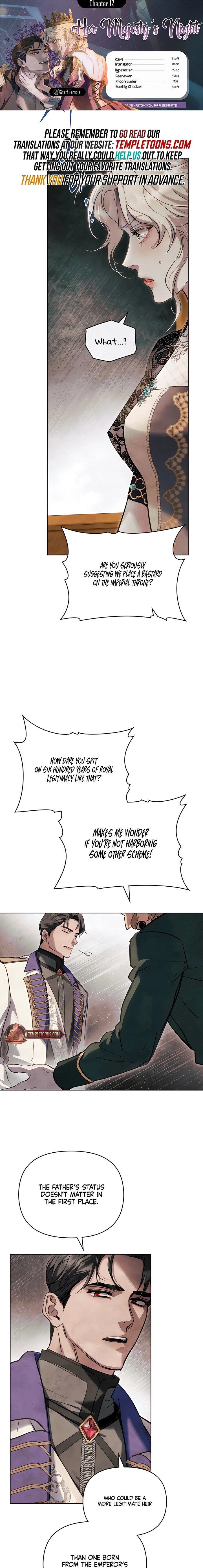 Read Her Majesty's Night EN Manga Online