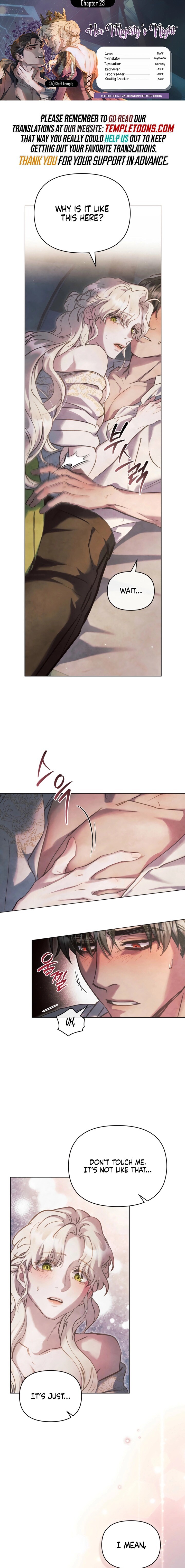 Read Her Majesty's Night EN Manga Online