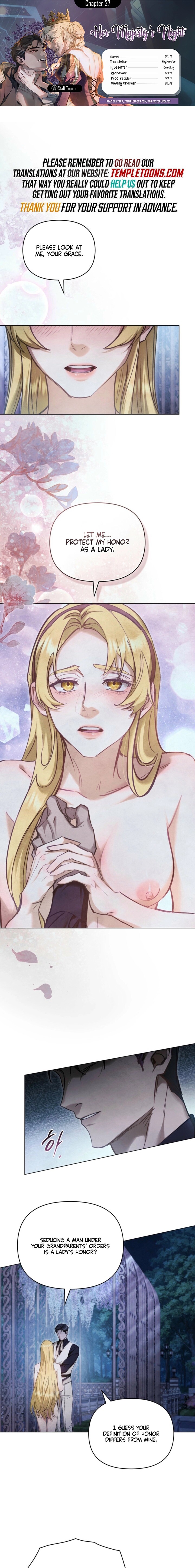 Read Her Majesty's Night EN Manga Online