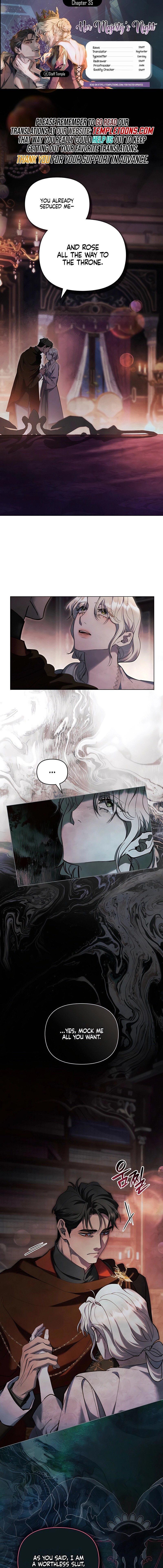 Read Her Majesty's Night EN Manga Online