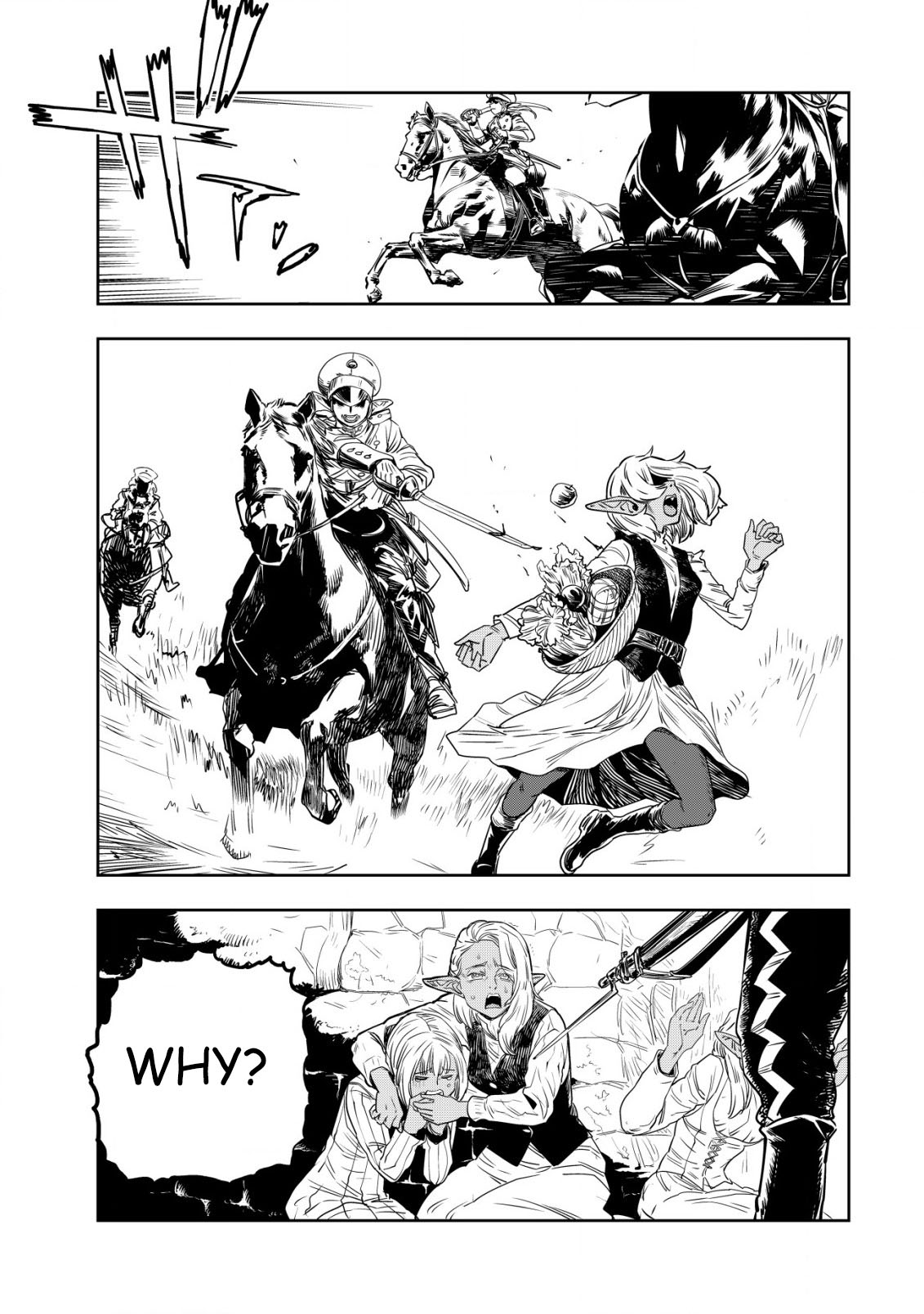 Read History of the Kingdom of the Orcsen։ How the Barbarian Orcish Nation Came to Burn Down the Peaceful Elfland EN Manga Online