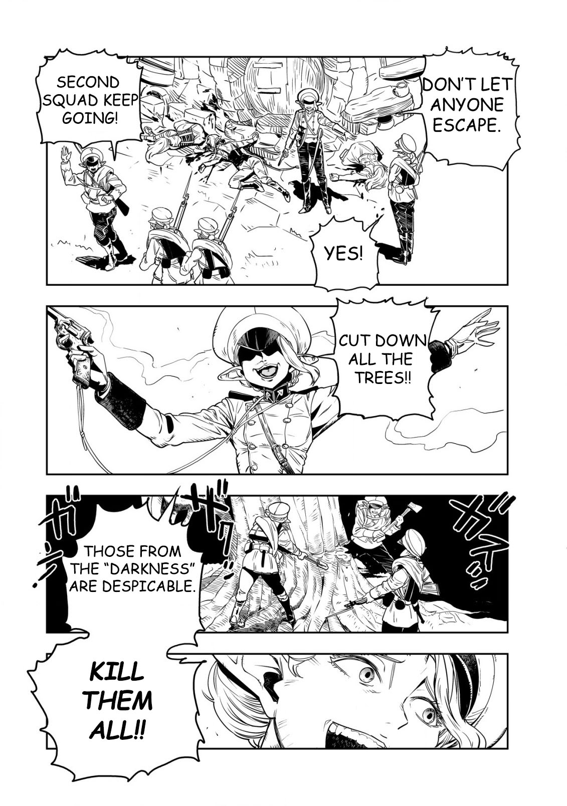 Read History of the Kingdom of the Orcsen։ How the Barbarian Orcish Nation Came to Burn Down the Peaceful Elfland EN Manga Online