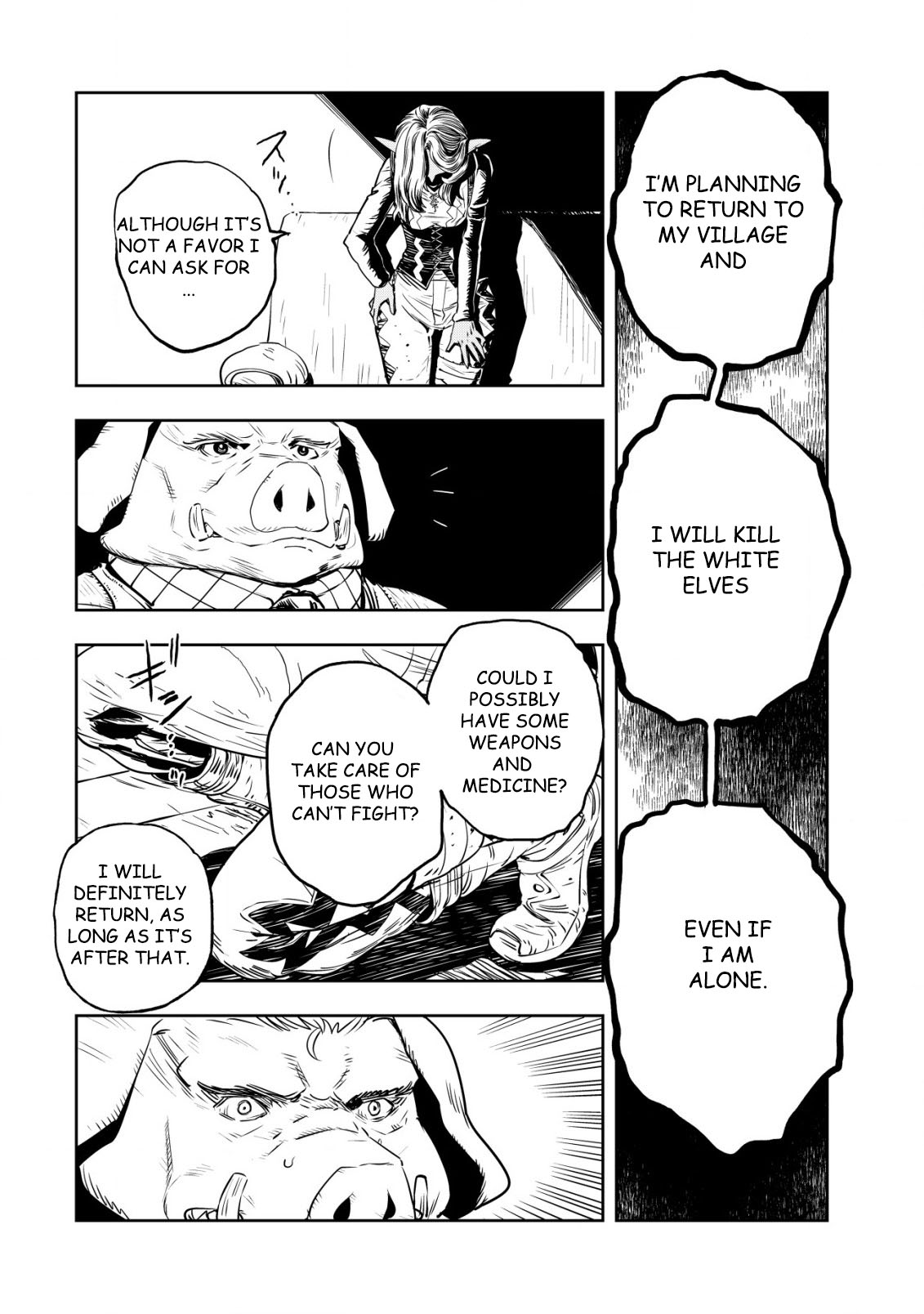 Read History of the Kingdom of the Orcsen։ How the Barbarian Orcish Nation Came to Burn Down the Peaceful Elfland EN Manga Online