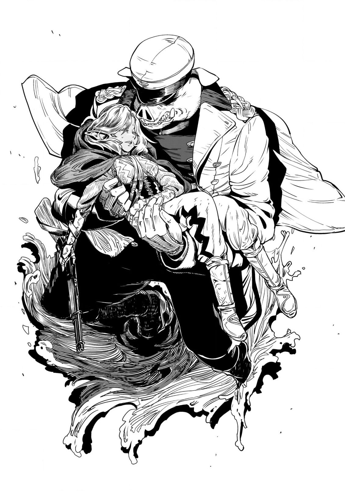 Read History of the Kingdom of the Orcsen։ How the Barbarian Orcish Nation Came to Burn Down the Peaceful Elfland EN Manga Online