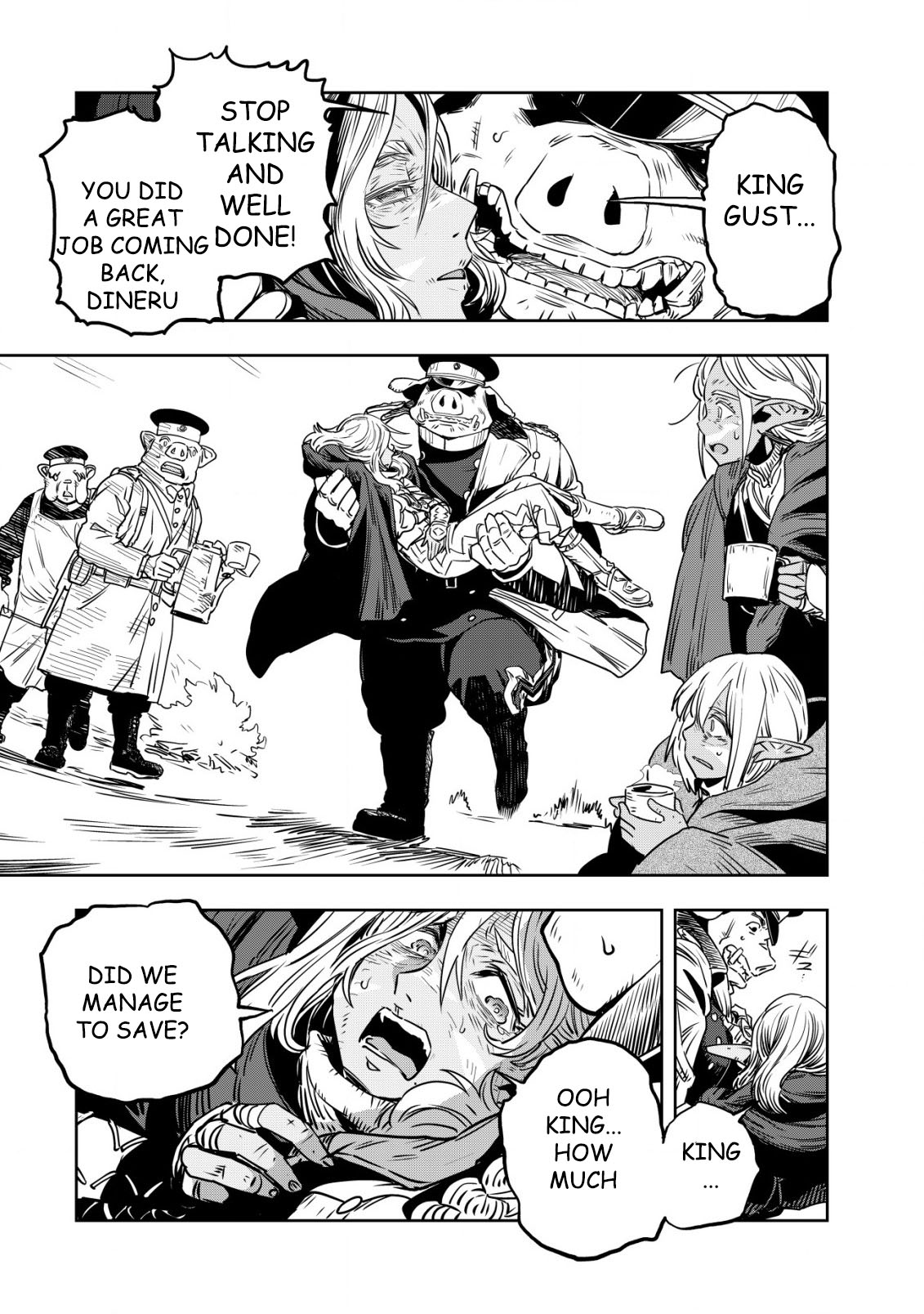 Read History of the Kingdom of the Orcsen։ How the Barbarian Orcish Nation Came to Burn Down the Peaceful Elfland EN Manga Online
