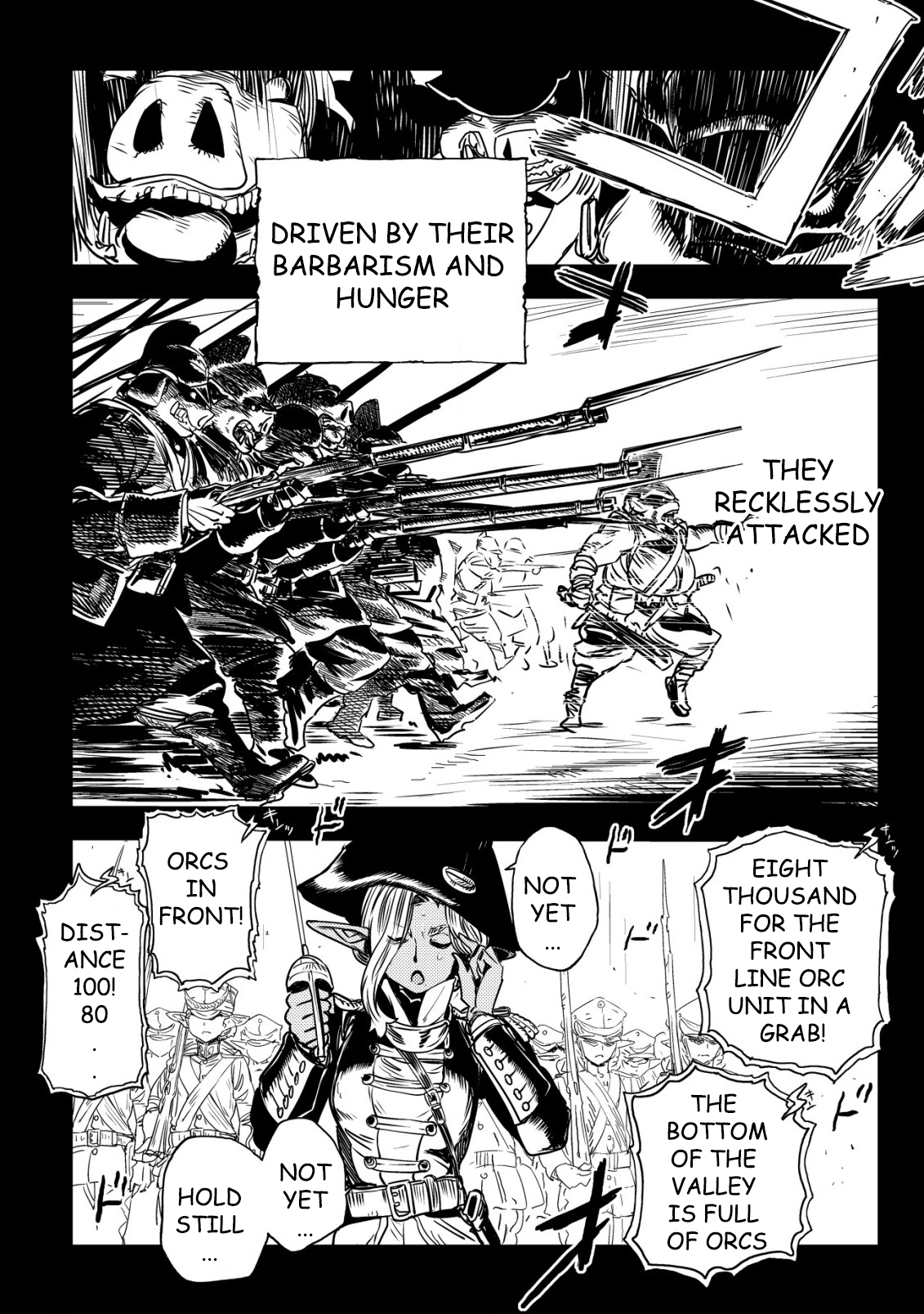 Read History of the Kingdom of the Orcsen։ How the Barbarian Orcish Nation Came to Burn Down the Peaceful Elfland EN Manga Online
