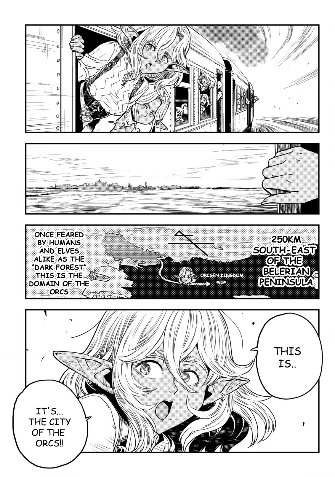 Read History of the Kingdom of the Orcsen։ How the Barbarian Orcish Nation Came to Burn Down the Peaceful Elfland EN Manga Online
