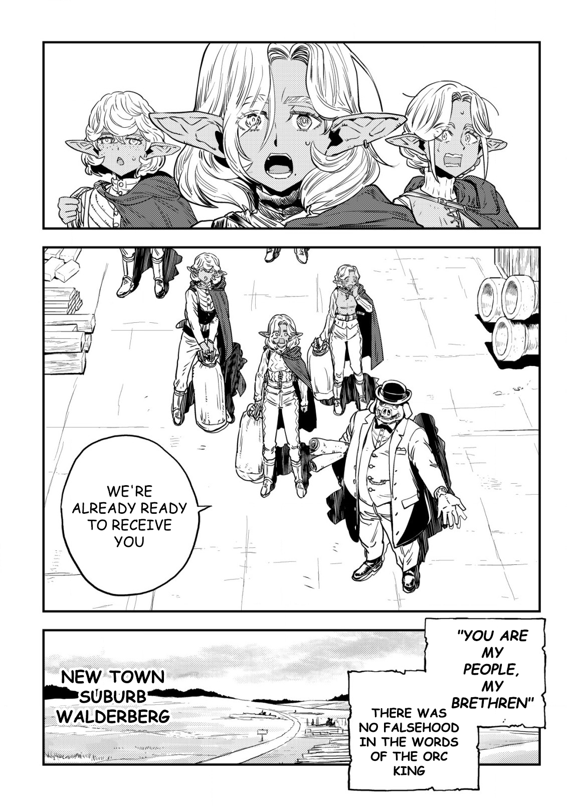 Read History of the Kingdom of the Orcsen։ How the Barbarian Orcish Nation Came to Burn Down the Peaceful Elfland EN Manga Online