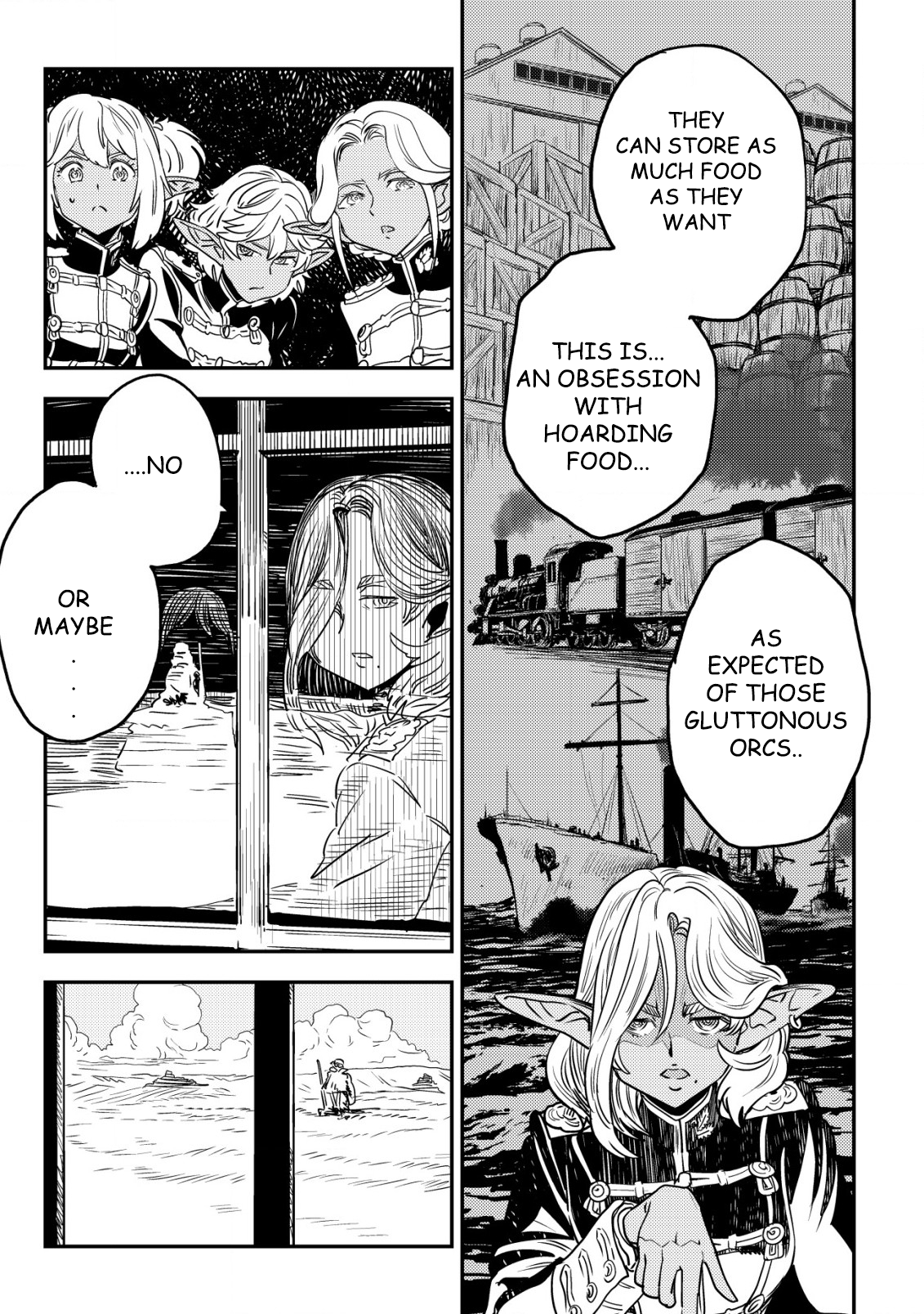 Read History of the Kingdom of the Orcsen։ How the Barbarian Orcish Nation Came to Burn Down the Peaceful Elfland EN Manga Online