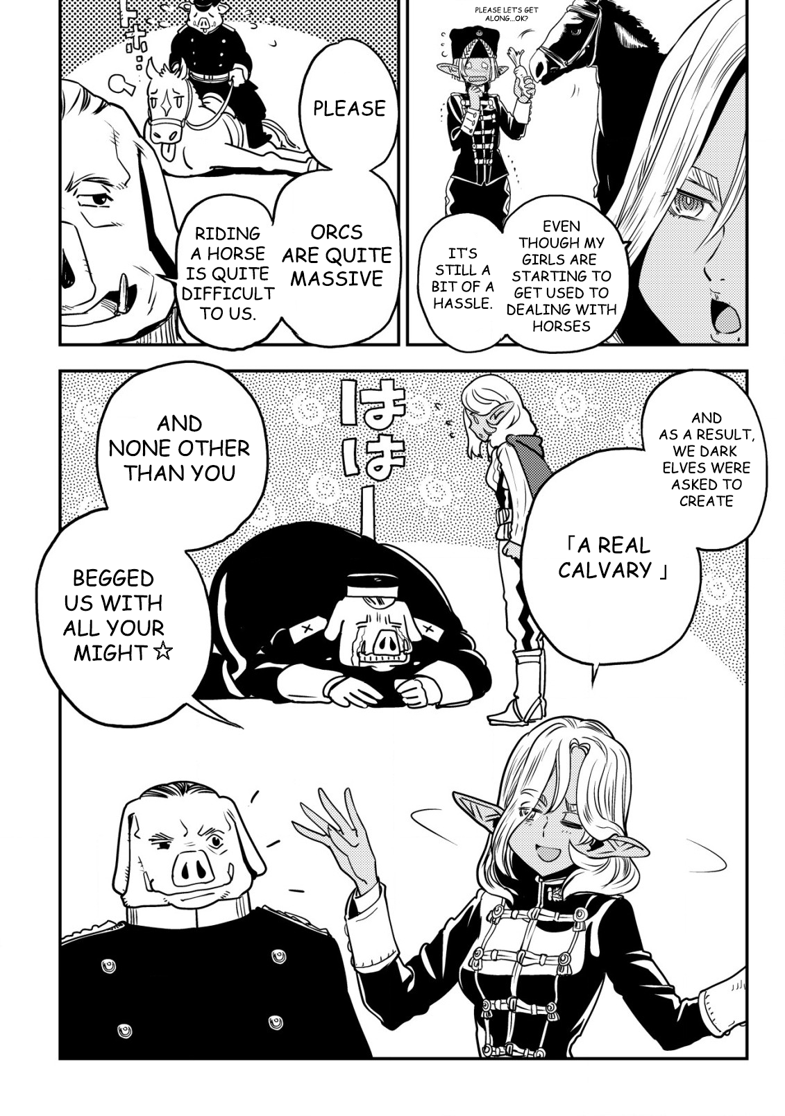 Read History of the Kingdom of the Orcsen։ How the Barbarian Orcish Nation Came to Burn Down the Peaceful Elfland EN Manga Online