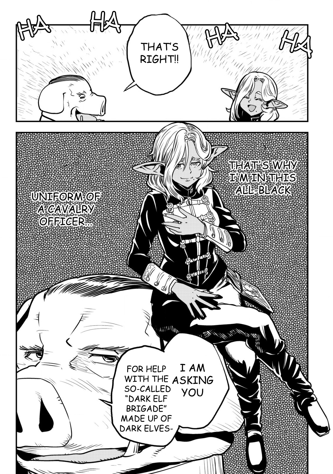 Read History of the Kingdom of the Orcsen։ How the Barbarian Orcish Nation Came to Burn Down the Peaceful Elfland EN Manga Online