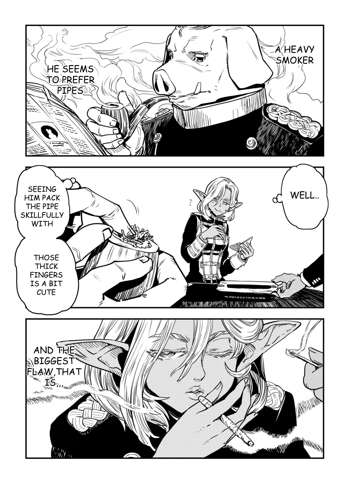 Read History of the Kingdom of the Orcsen։ How the Barbarian Orcish Nation Came to Burn Down the Peaceful Elfland EN Manga Online