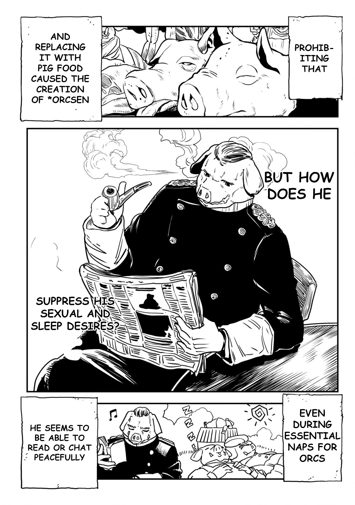 Read History of the Kingdom of the Orcsen։ How the Barbarian Orcish Nation Came to Burn Down the Peaceful Elfland EN Manga Online