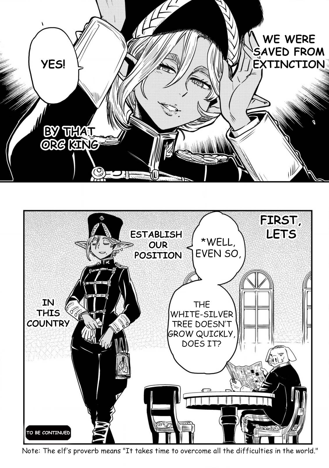Read History of the Kingdom of the Orcsen։ How the Barbarian Orcish Nation Came to Burn Down the Peaceful Elfland EN Manga Online