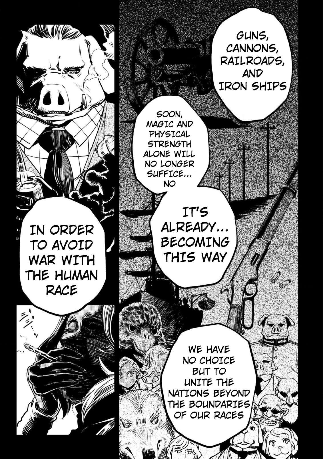 Read History of the Kingdom of the Orcsen։ How the Barbarian Orcish Nation Came to Burn Down the Peaceful Elfland EN Manga Online