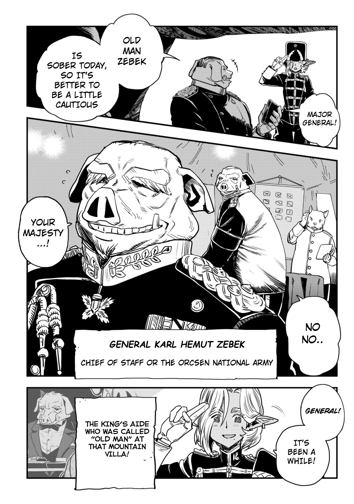 Read History of the Kingdom of the Orcsen։ How the Barbarian Orcish Nation Came to Burn Down the Peaceful Elfland EN Manga Online
