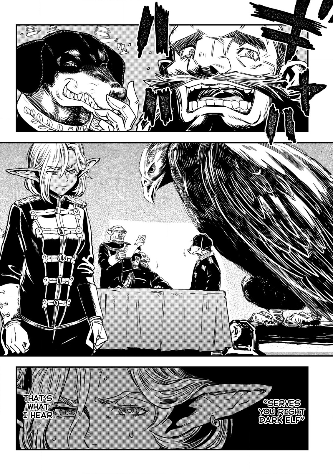 Read History of the Kingdom of the Orcsen։ How the Barbarian Orcish Nation Came to Burn Down the Peaceful Elfland EN Manga Online