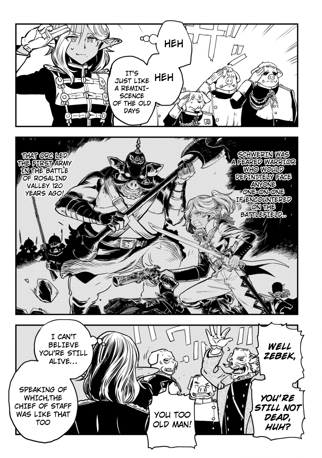 Read History of the Kingdom of the Orcsen։ How the Barbarian Orcish Nation Came to Burn Down the Peaceful Elfland EN Manga Online