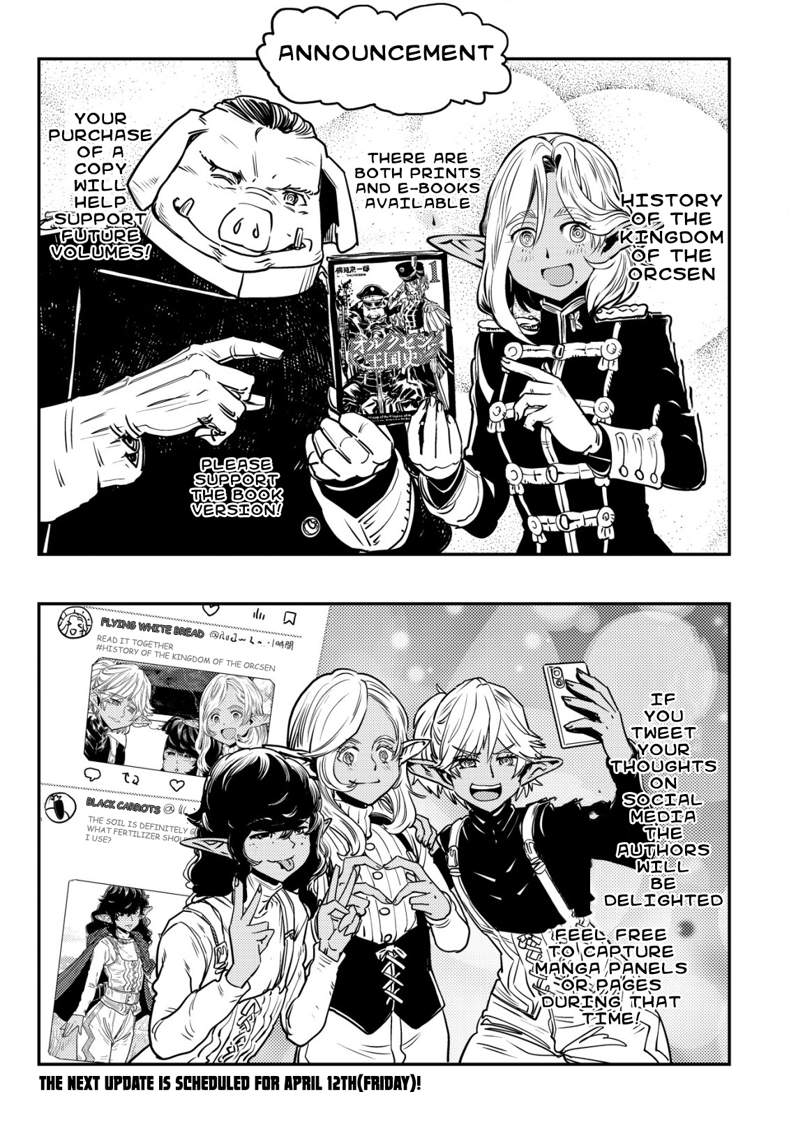 Read History of the Kingdom of the Orcsen։ How the Barbarian Orcish Nation Came to Burn Down the Peaceful Elfland EN Manga Online