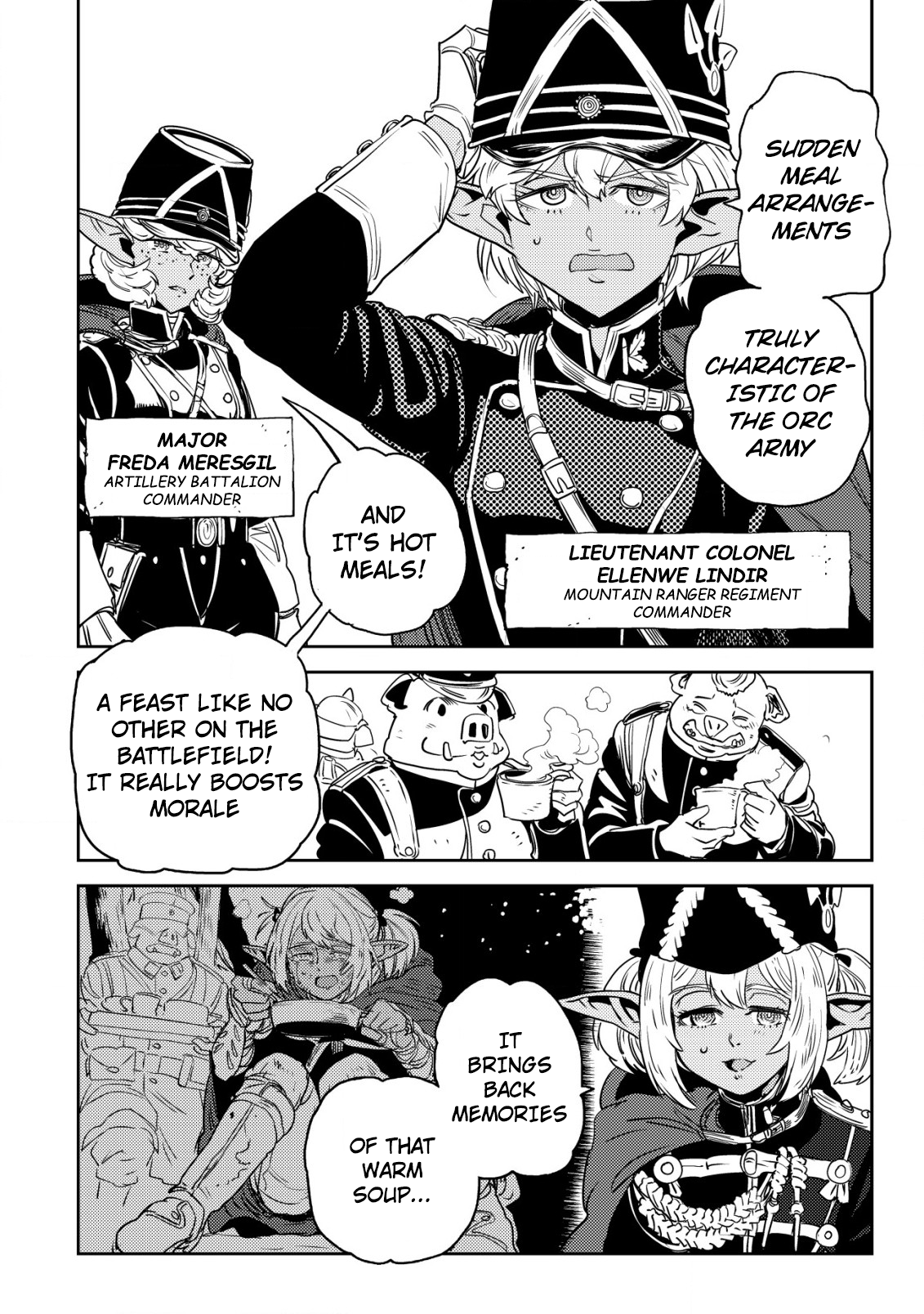 Read History of the Kingdom of the Orcsen։ How the Barbarian Orcish Nation Came to Burn Down the Peaceful Elfland EN Manga Online