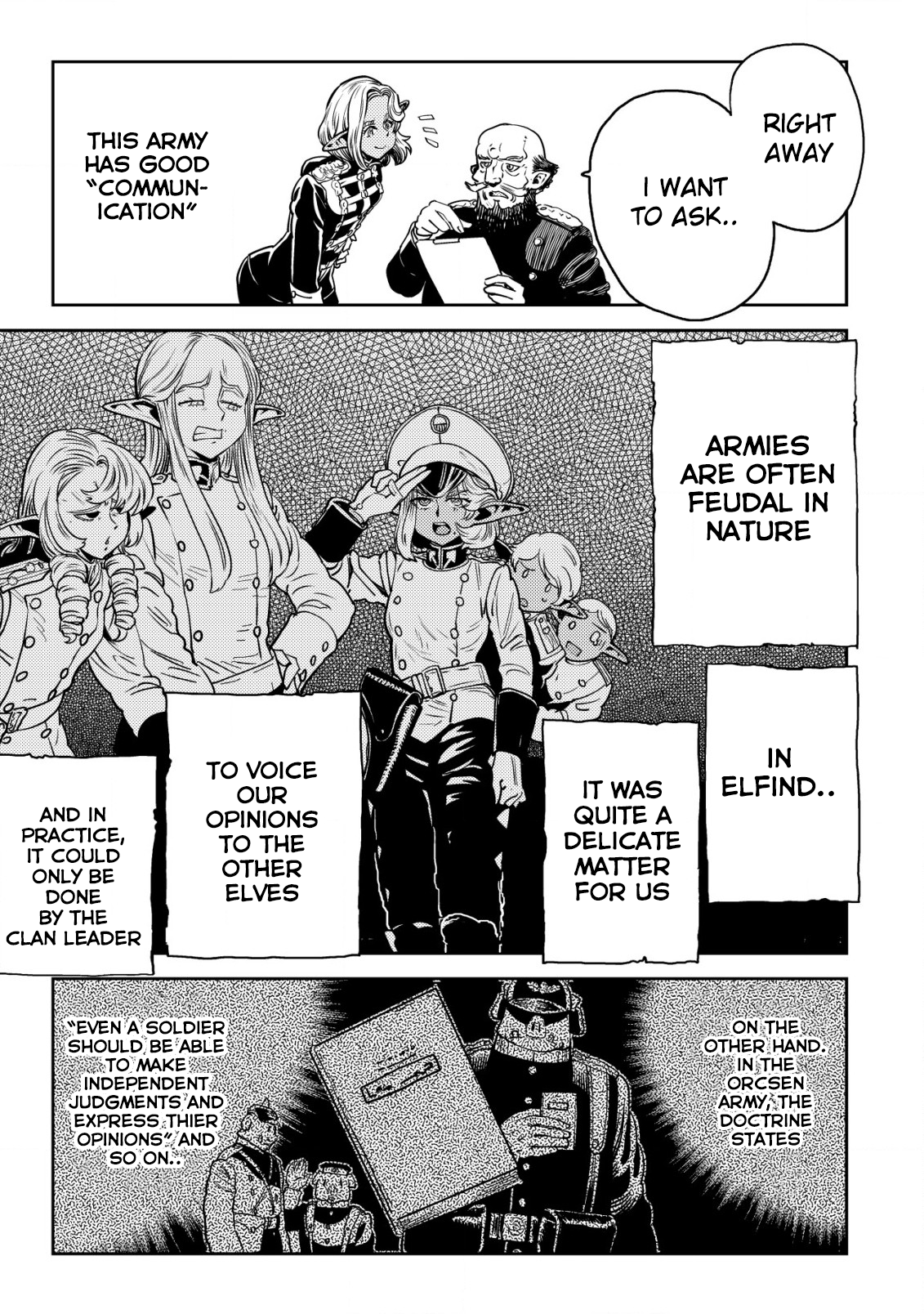 Read History of the Kingdom of the Orcsen։ How the Barbarian Orcish Nation Came to Burn Down the Peaceful Elfland EN Manga Online