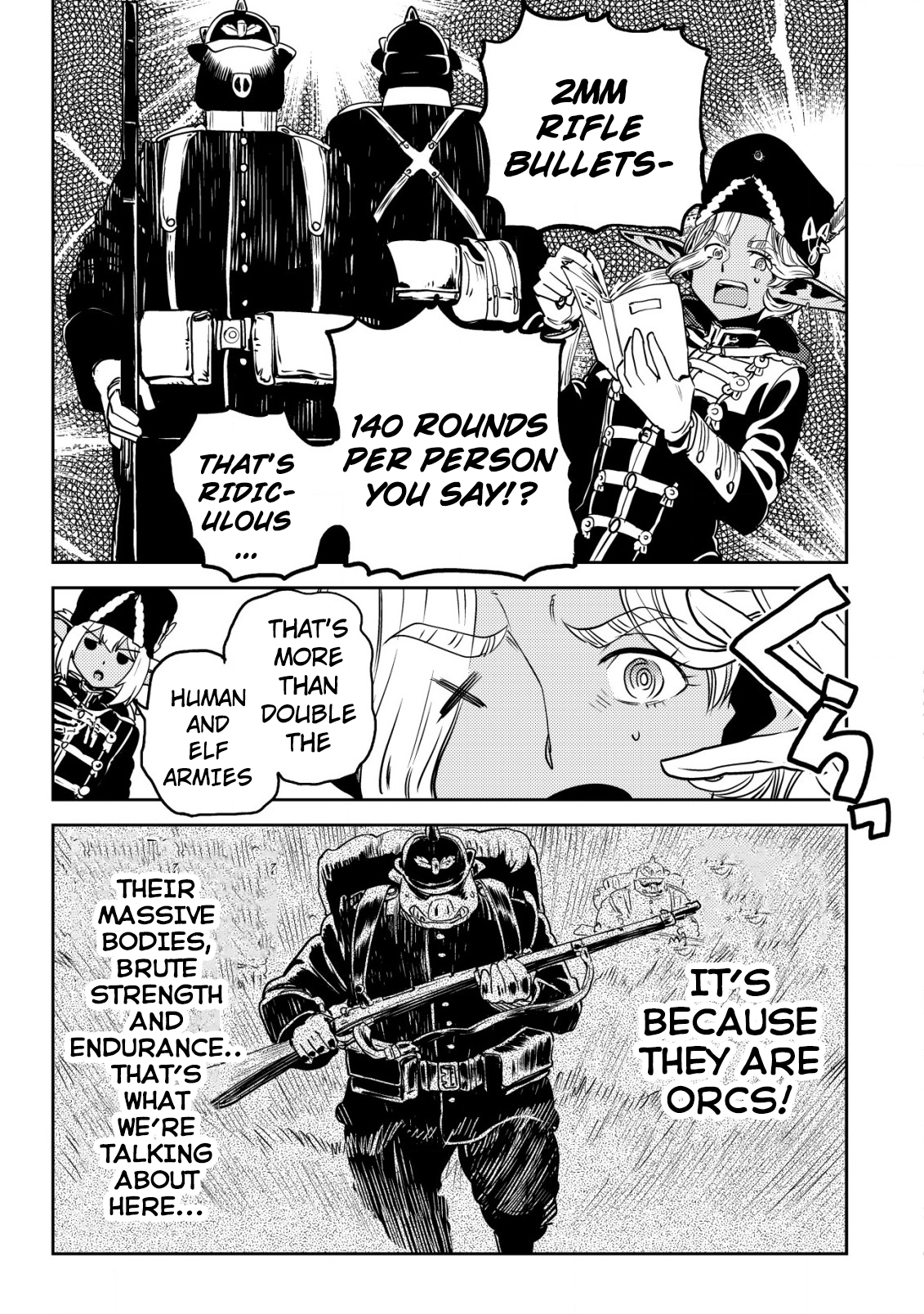 Read History of the Kingdom of the Orcsen։ How the Barbarian Orcish Nation Came to Burn Down the Peaceful Elfland EN Manga Online