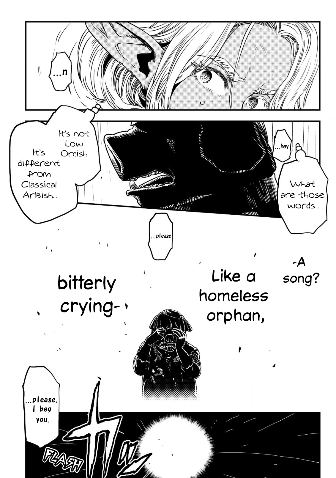 Read History of the Kingdom of the Orcsen։ How the Barbarian Orcish Nation Came to Burn Down the Peaceful Elfland EN Manga Online