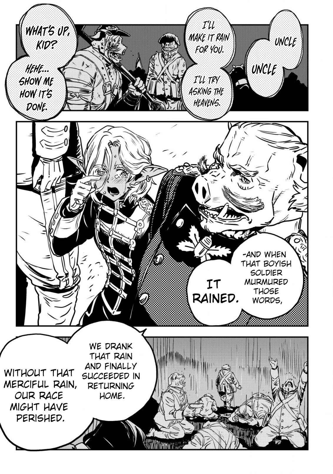 Read History of the Kingdom of the Orcsen։ How the Barbarian Orcish Nation Came to Burn Down the Peaceful Elfland EN Manga Online