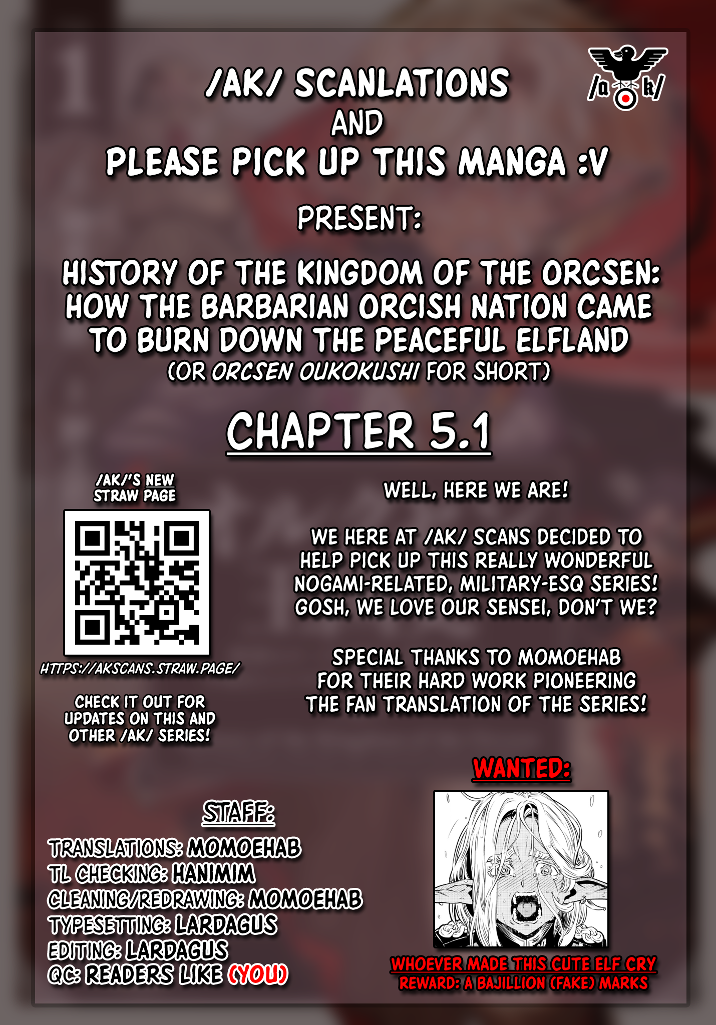 Read History of the Kingdom of the Orcsen։ How the Barbarian Orcish Nation Came to Burn Down the Peaceful Elfland EN Manga Online