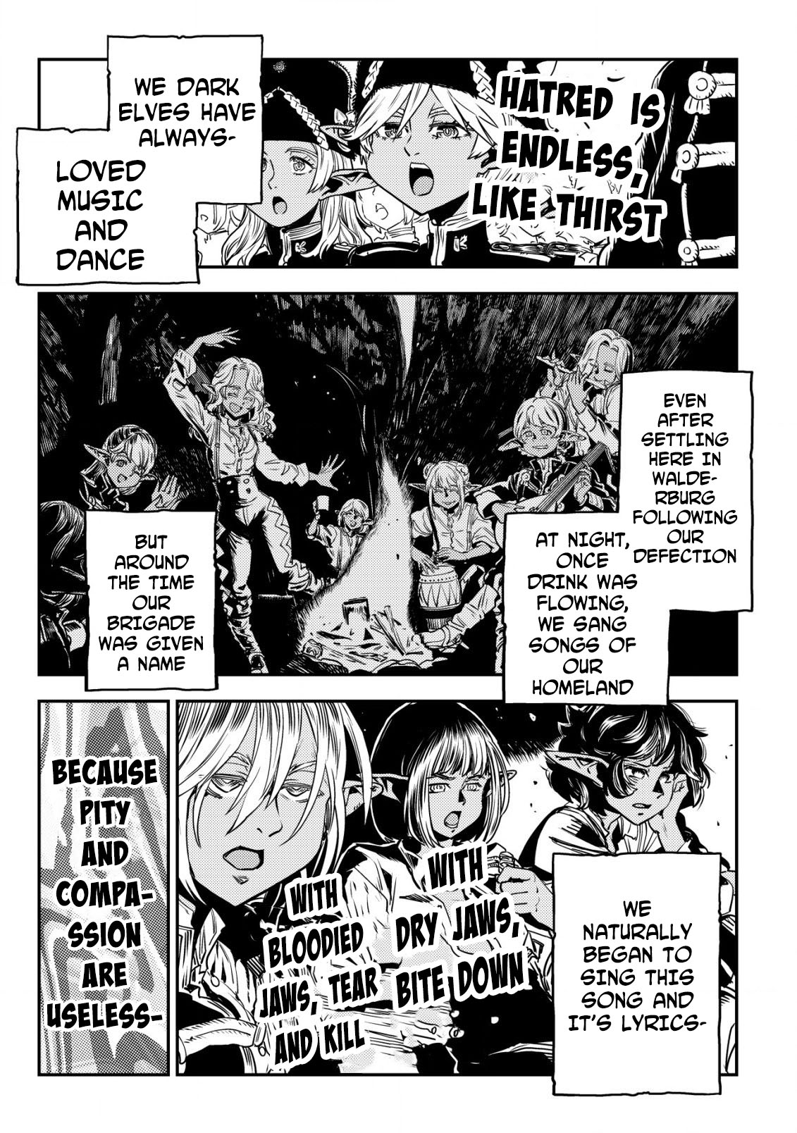 Read History of the Kingdom of the Orcsen։ How the Barbarian Orcish Nation Came to Burn Down the Peaceful Elfland EN Manga Online