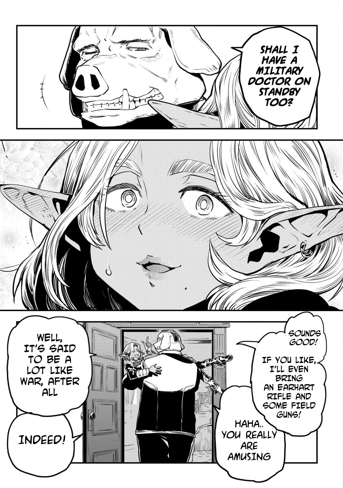 Read History of the Kingdom of the Orcsen։ How the Barbarian Orcish Nation Came to Burn Down the Peaceful Elfland EN Manga Online