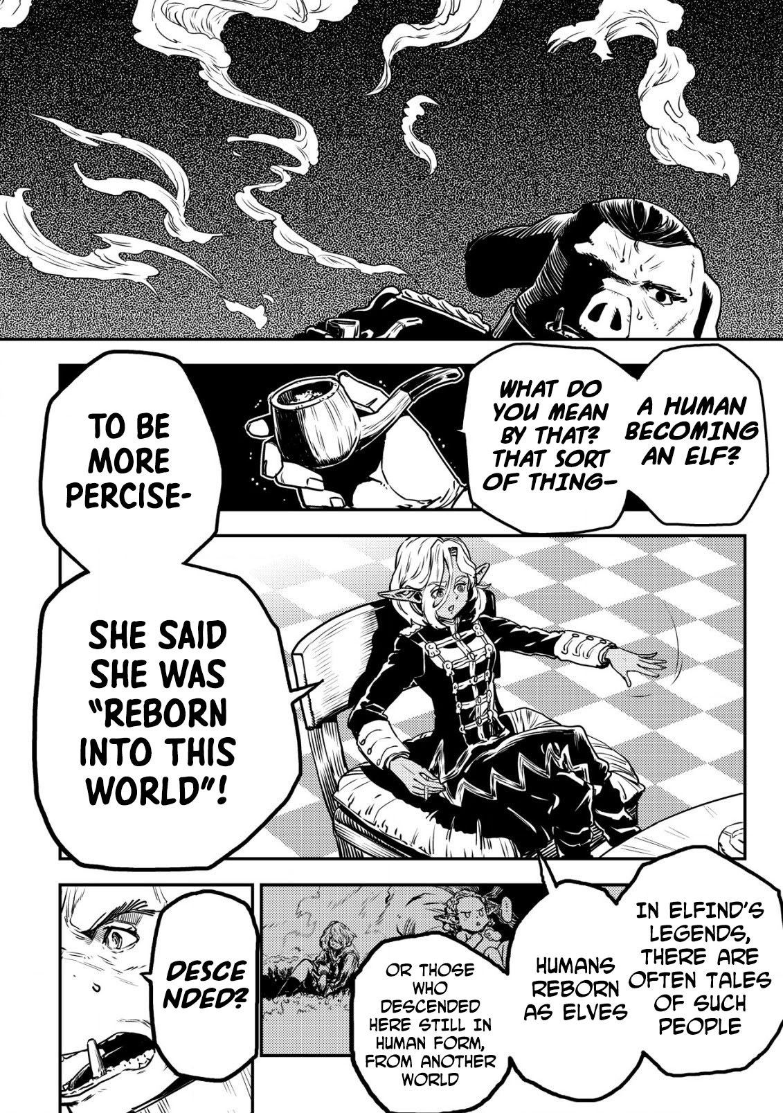 Read History of the Kingdom of the Orcsen։ How the Barbarian Orcish Nation Came to Burn Down the Peaceful Elfland EN Manga Online