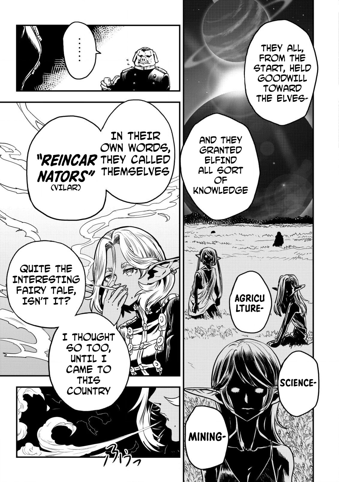 Read History of the Kingdom of the Orcsen։ How the Barbarian Orcish Nation Came to Burn Down the Peaceful Elfland EN Manga Online
